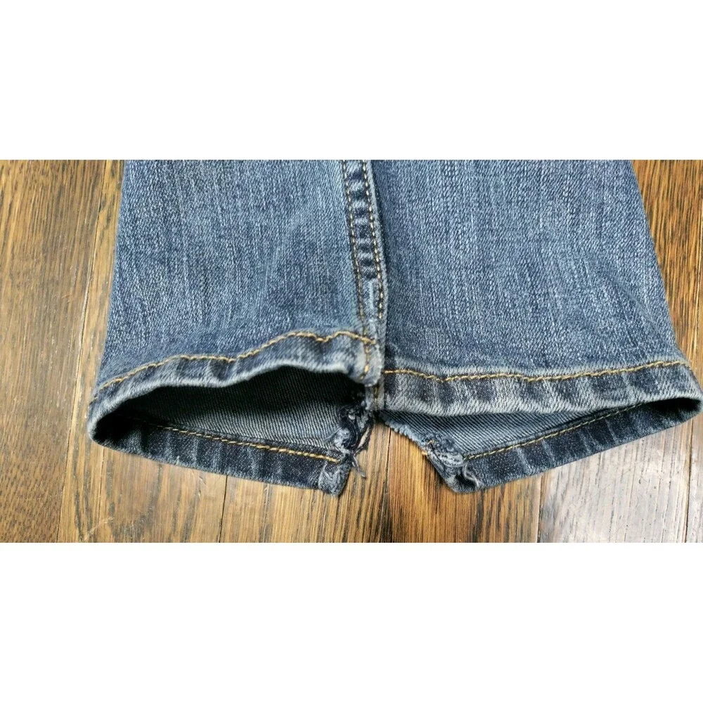 Wrangler Retro Slim Boot Men's 30x32 Blue Medium Wash Western Cowboy Rodeo Denim